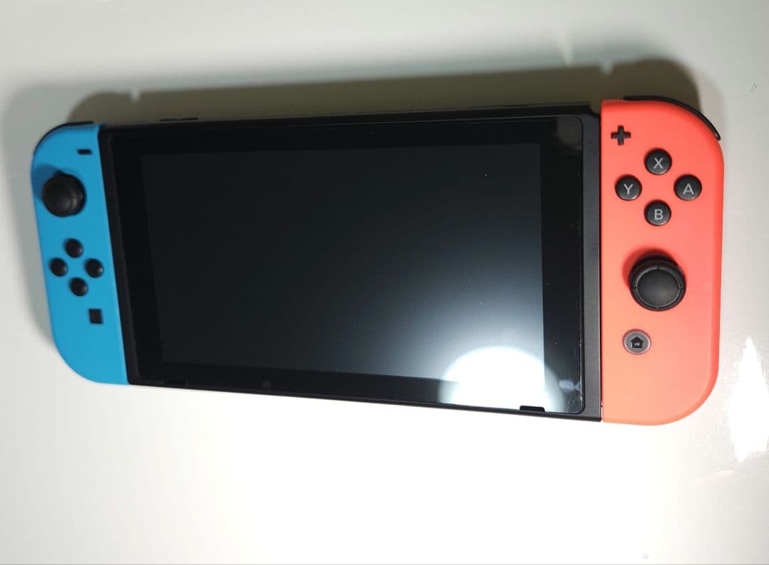 美品Nintendo switch 初代　本体付属品　赤箱　ケースつき