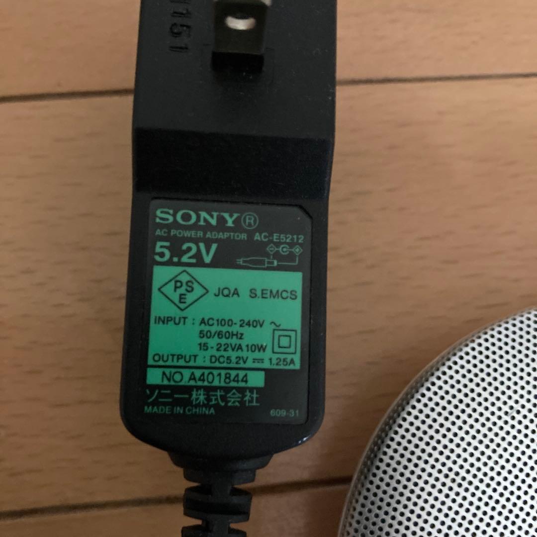 SONY スピーカー ACアダプター付きウォークマンNW-S765シルバー