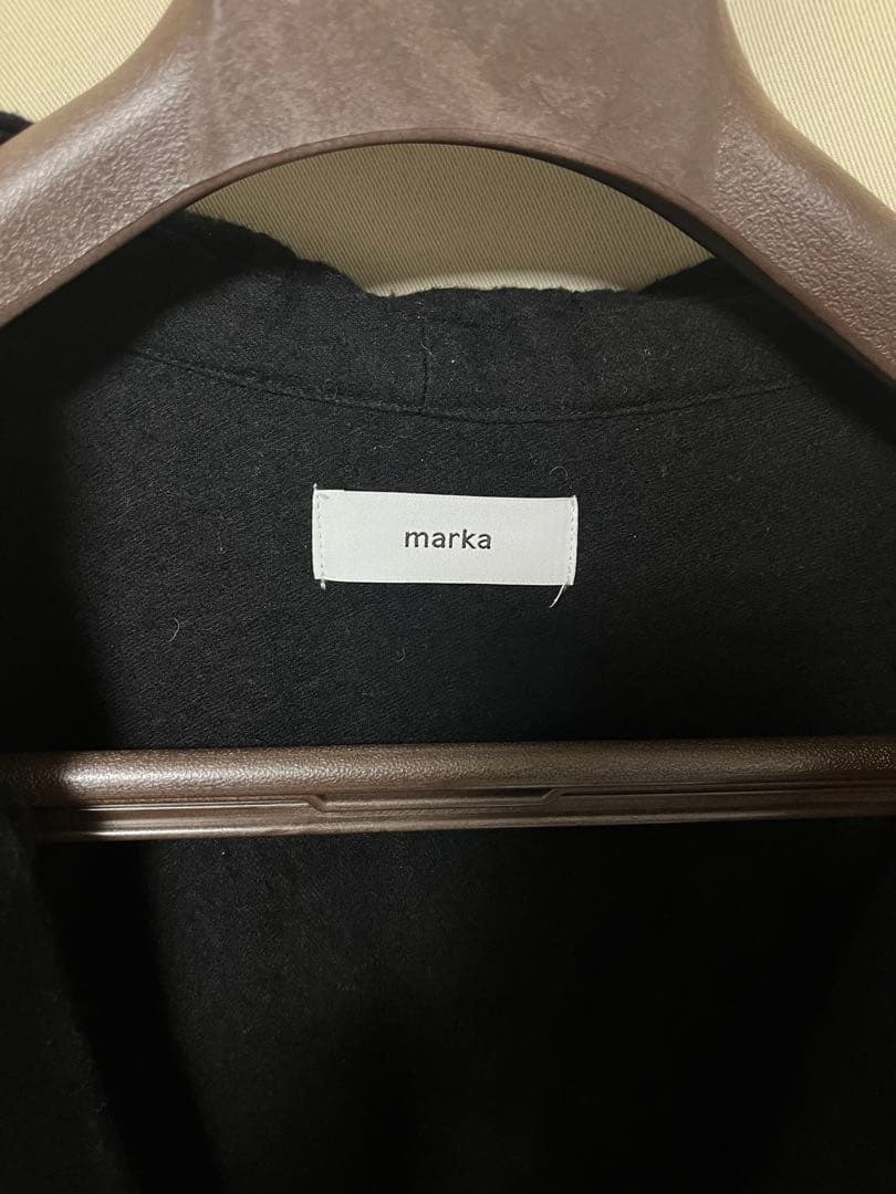 ☆美品☆ MARKA BUTCHER SHIRTS COAT ブラック