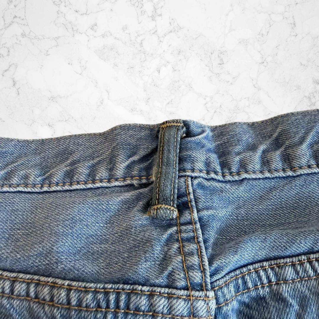 45r再び　おこめのデニム5 パッチワーク　サイズW32 日本製　美品！