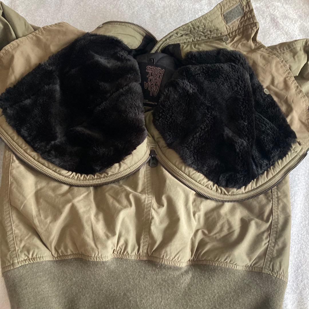 ALPHA INDUSTRIES N-2B フライトジャケット カーキ