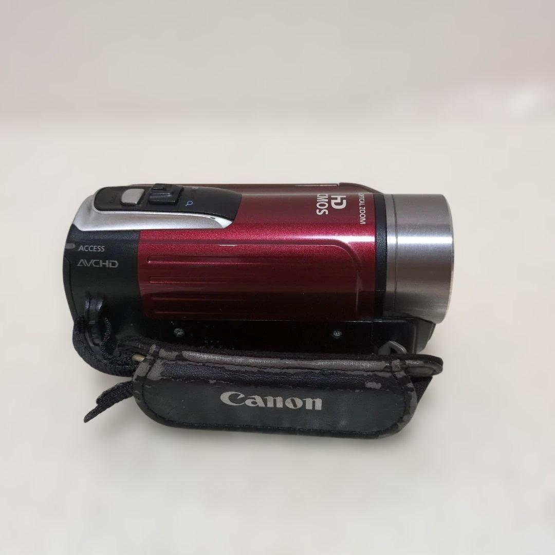Canon IVIS HF R10 デジタルビデオカメラ レッド 動作良好