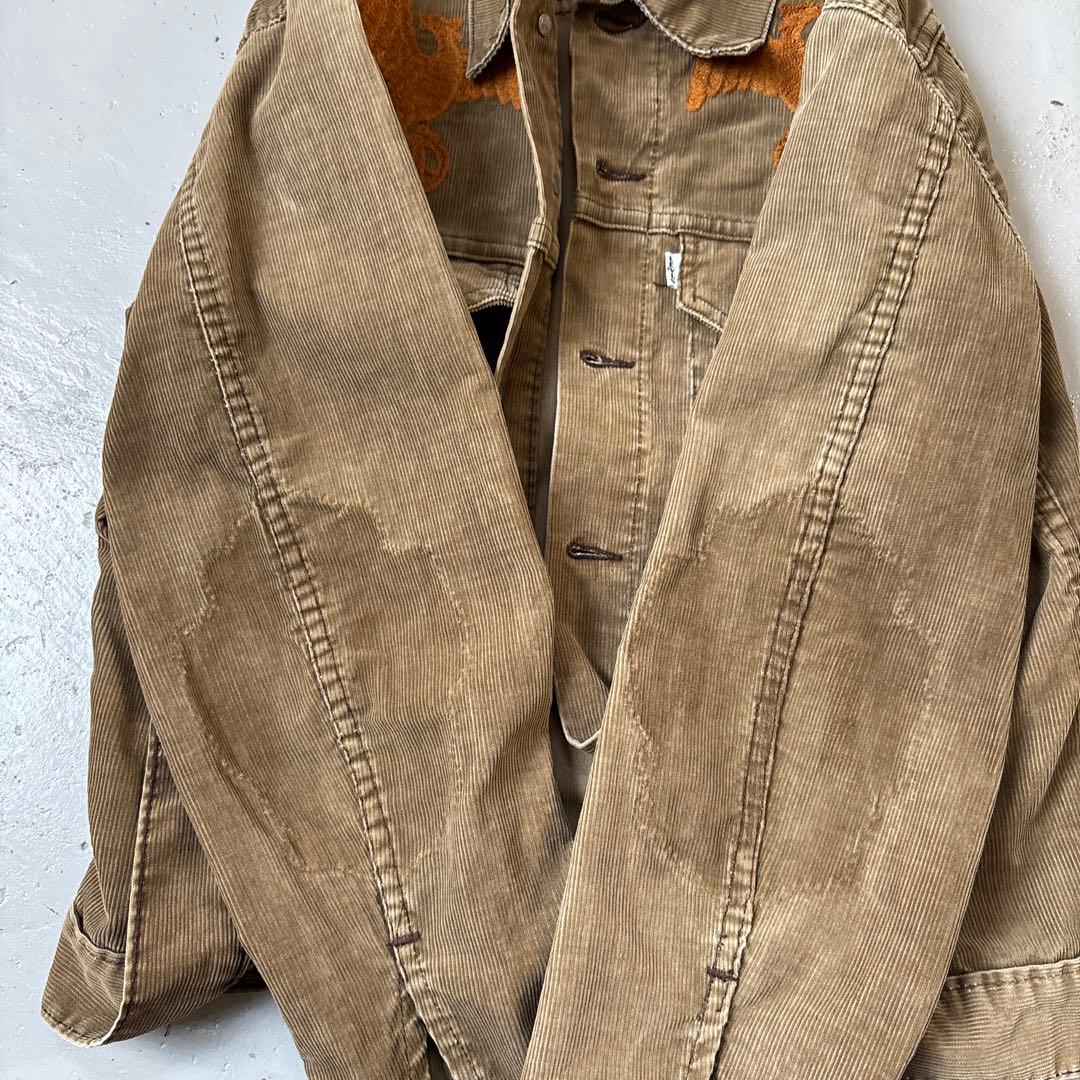 70s levi's bigE コーデュロイジャケットsize38