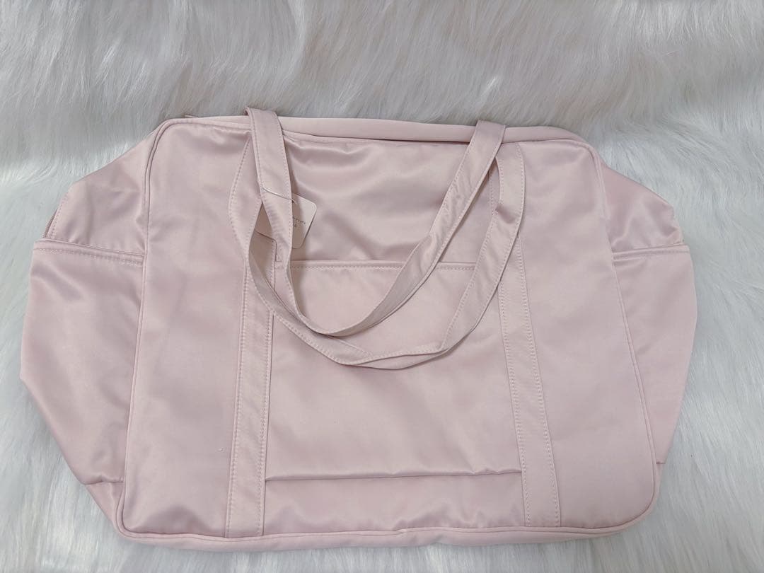 Maison de FLEUR フリルボストンバッグ マロンクリーム