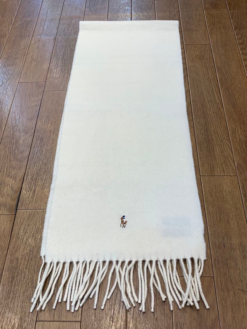 Polo Ralph Lauren イタリア製 カシミヤ ウール マフラー
