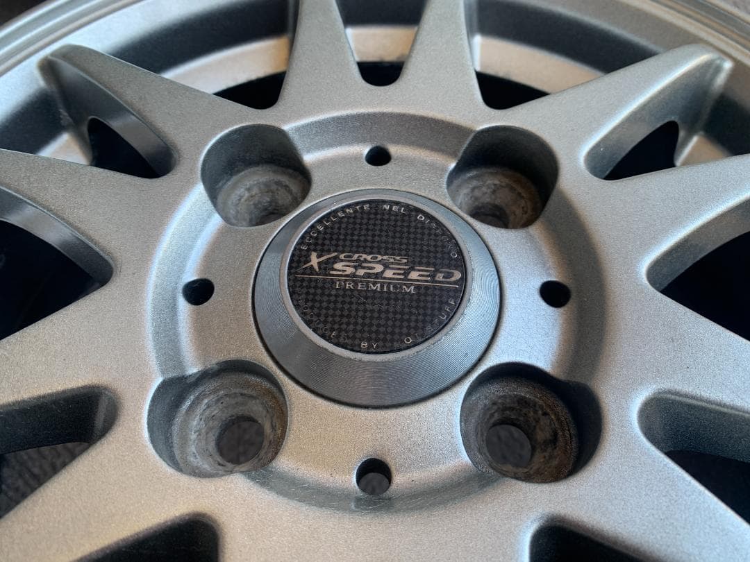 美品ホイール　CROSS SPEED PREMIUM 13インチ　 軽自動車に！