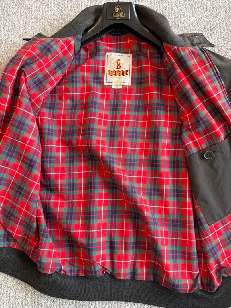 BARACUTA バラクータ G9 サイズ38 フェードブラック 英国製 美品