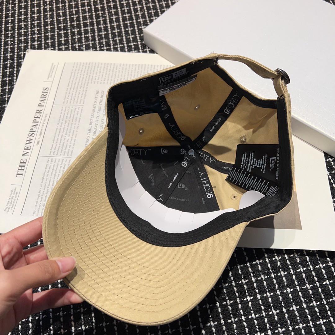 YSL ベージュ ベースボールキャップ 9FIFTY