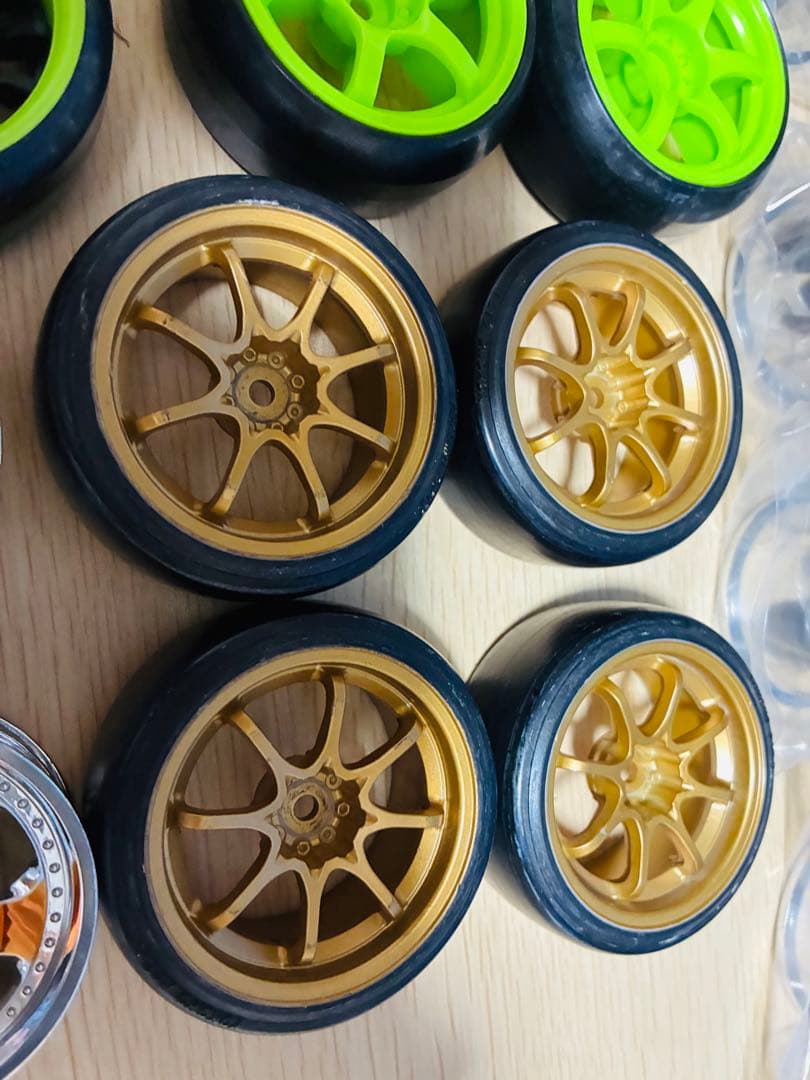 ホビーラジコン用ホイールセット ドリフトタイヤ