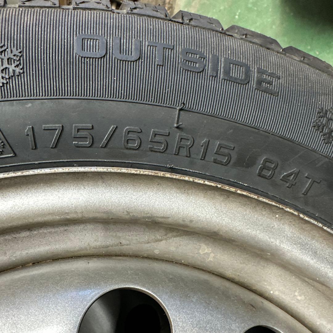 の*こ様 新品175/65R15 スタッドレス　スチールホイール付き希望金額教え