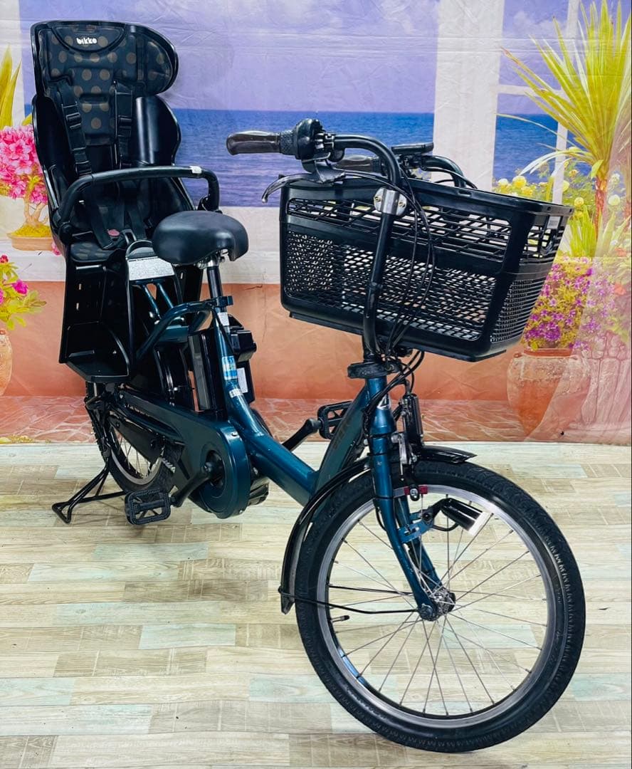 超人気！BIKKEビッケ12AH！⭐️子供乗せ電動アシスト自転車Y3526