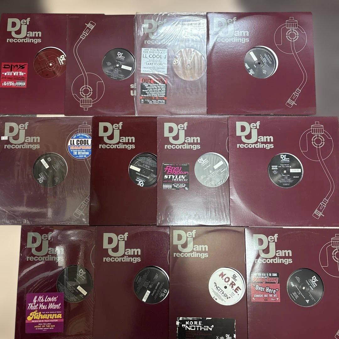 Def Jam HIPHOP/R&B レコード 96枚セット