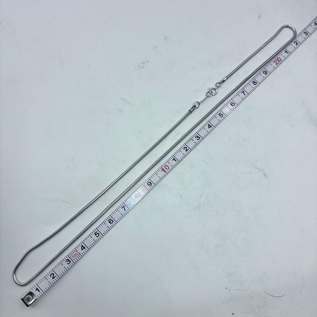 【大人気】ティファニー　スネークチェーンのみ　ネックレス　45cm シルバー