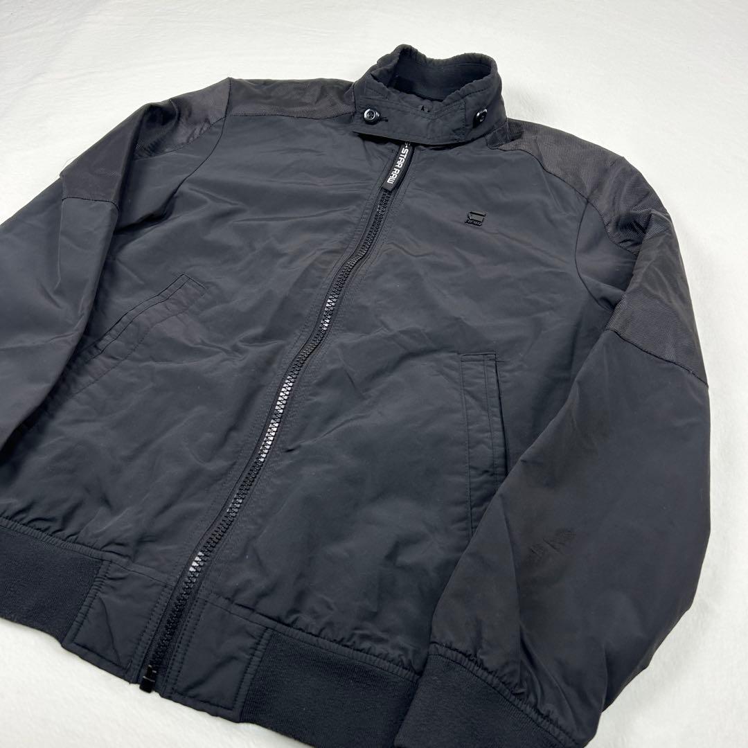 b1585【G-STAR RAW】Track Jacket　完売品　ブラック　S
