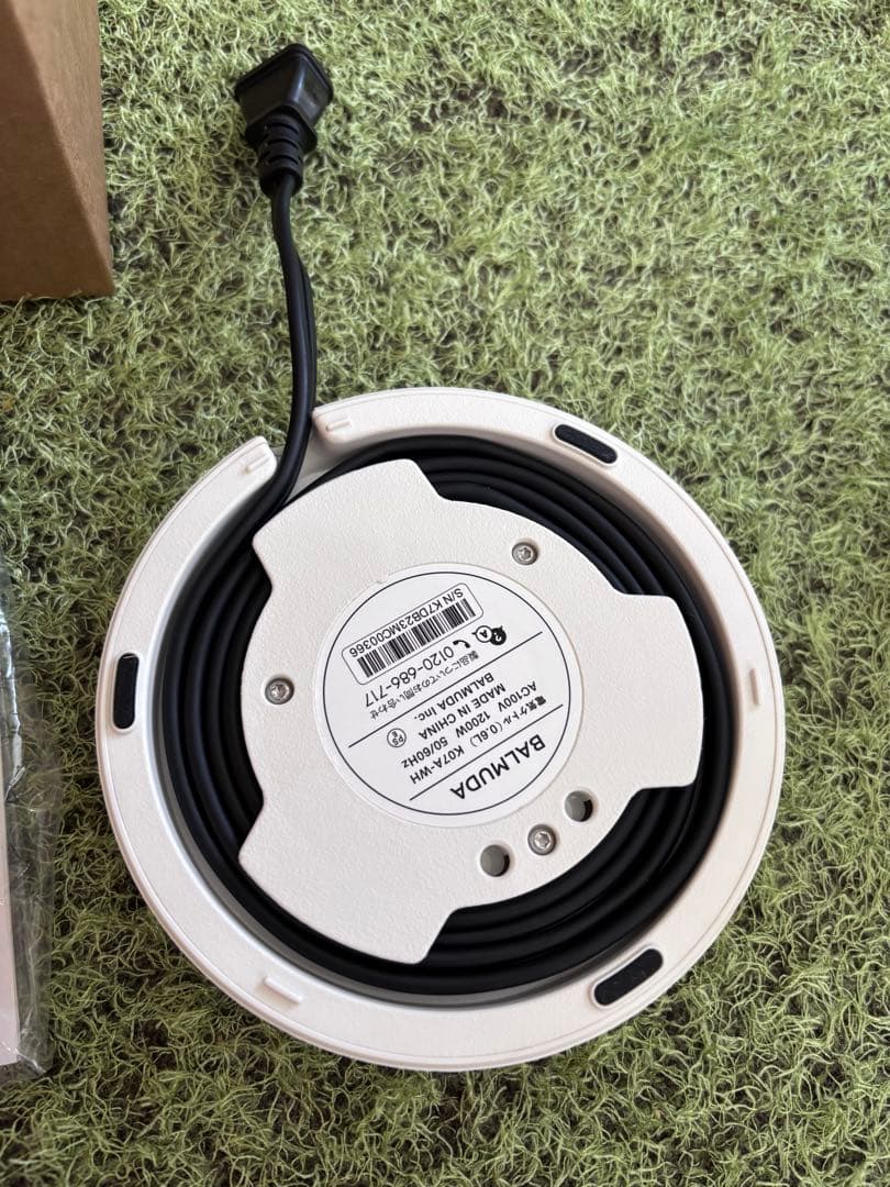 【贈答品】BALMUDA THE POT バルミューダ 電気ケトル ホワイト
