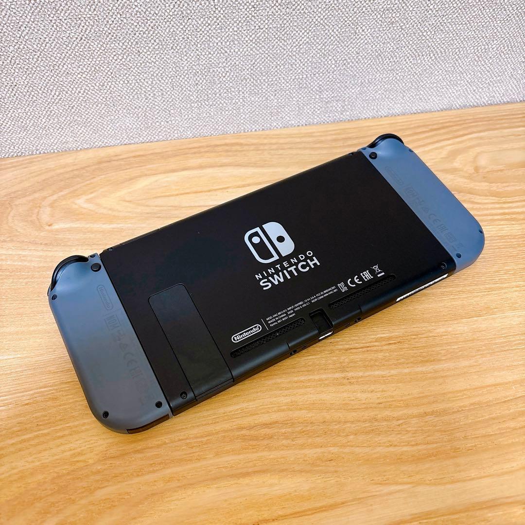 【美品】Nintendo Switch 本体 バッテリー強化版 グレー