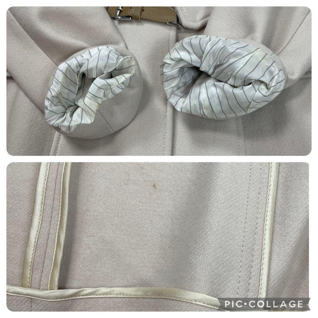 【良品】'S MaxMara★ピュアヴァージンウール ロングコート　ベルト付き