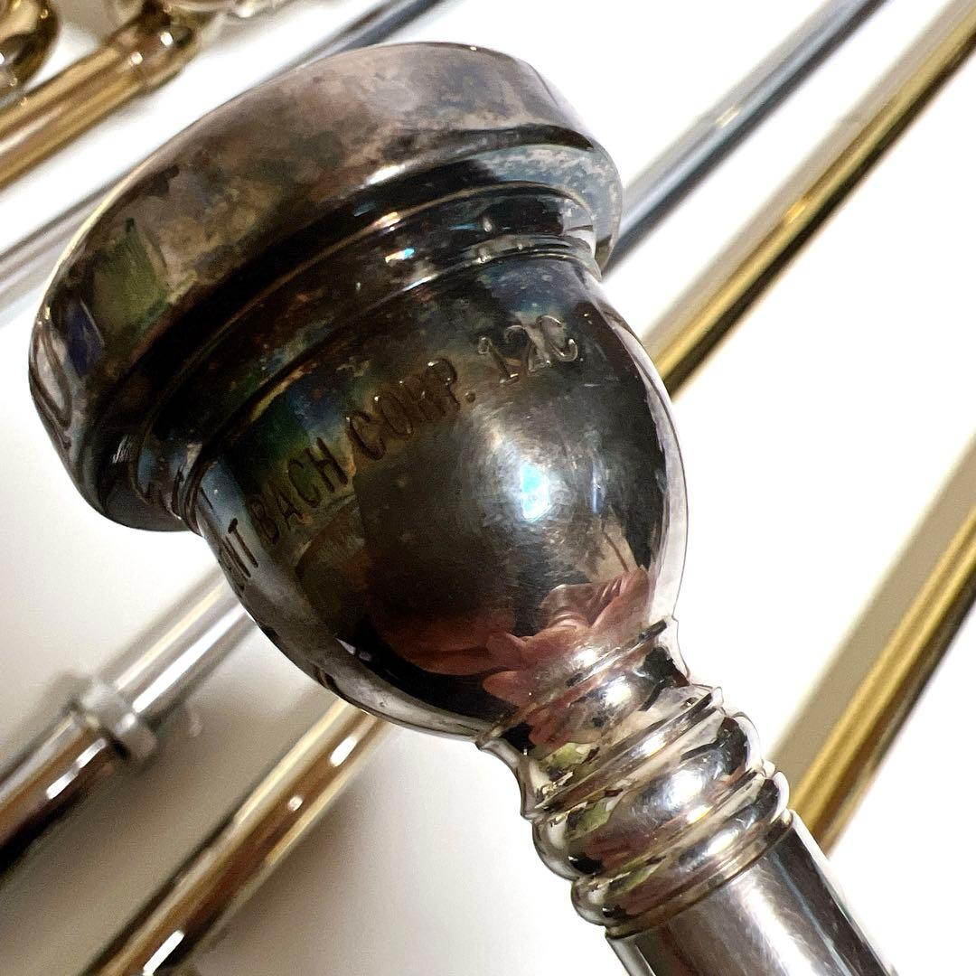 【良品】Bach USA テナーバストロンボーン　吹奏楽　管楽器　バック