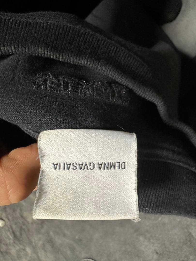 VETEMENTS/ヴェトモン 20AWロゴ Tシャツ