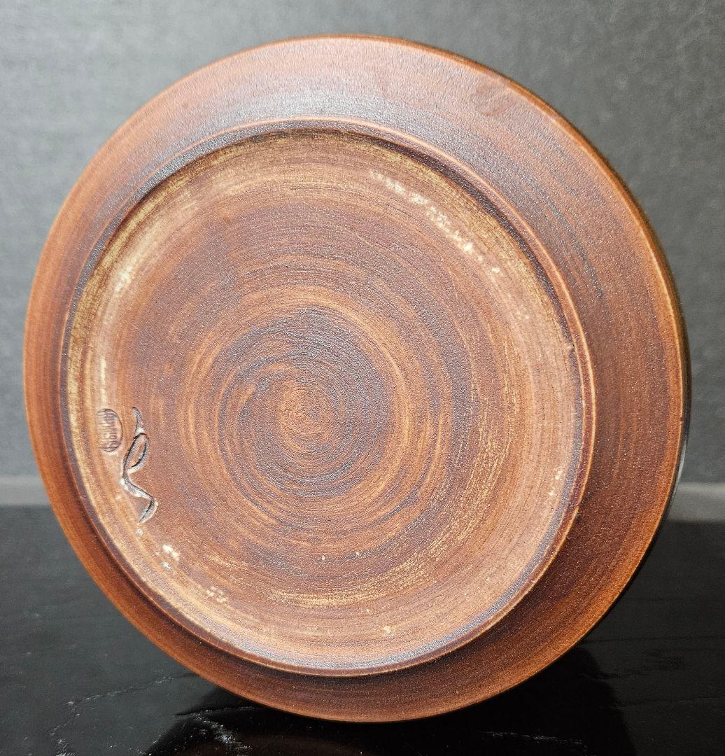 現代作家作　古瀬戸　水指　在印　共箱　茶道具　茶器　茶事　茶の湯　木製黒漆塗り蓋