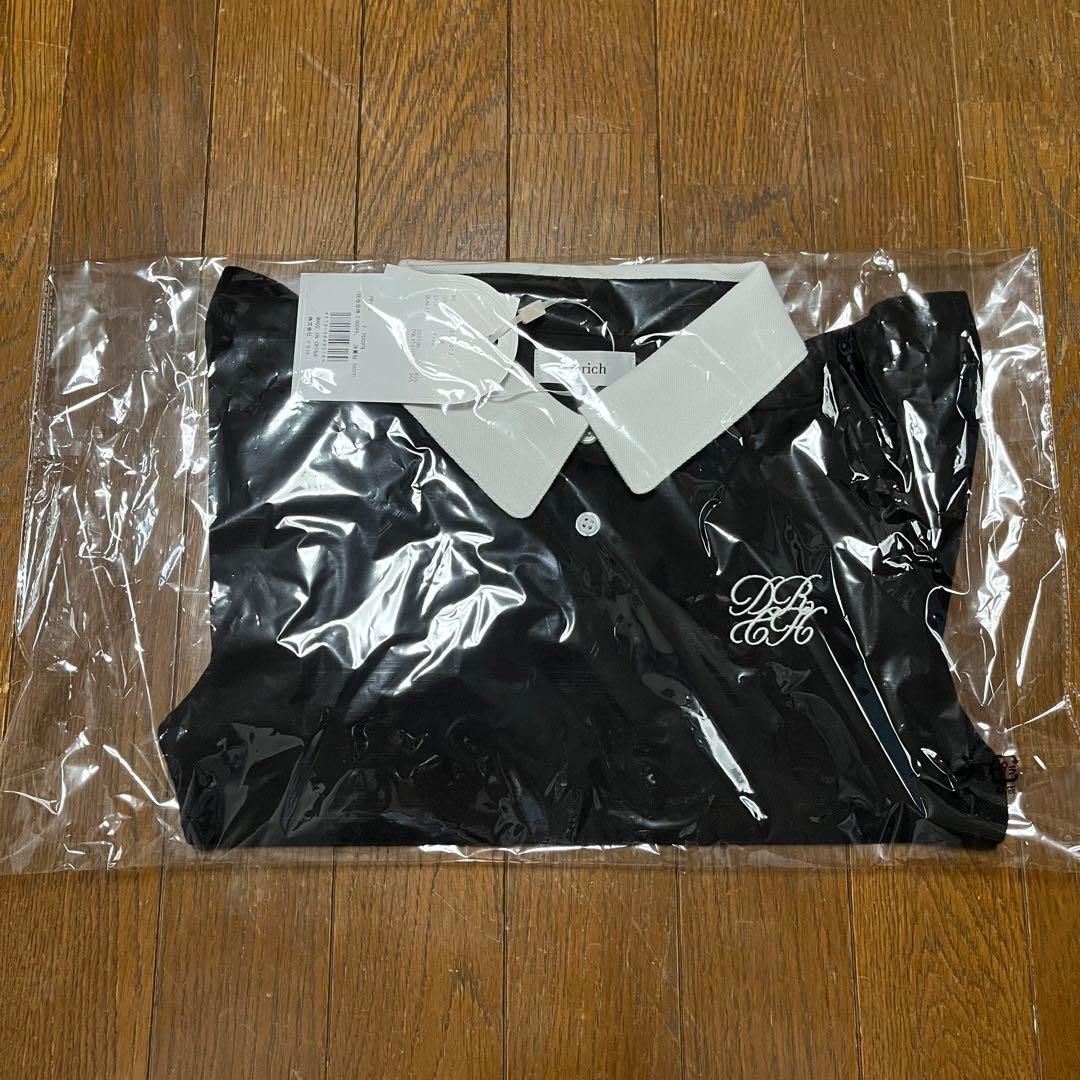 ダーリッチ Darich DRCHバイカラーポロシャツ(BLK)