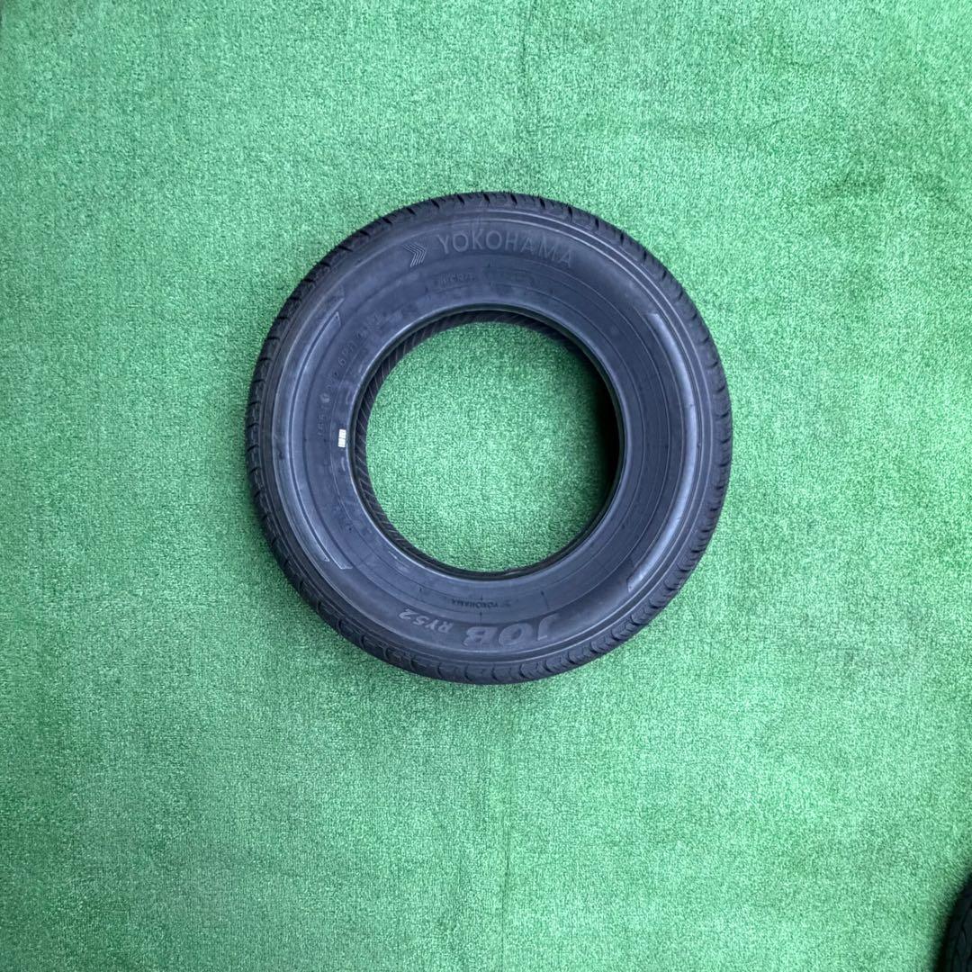 未使用の近い 送料込ヨコハマJOB RY52◆155R12 6PRLT4本セット