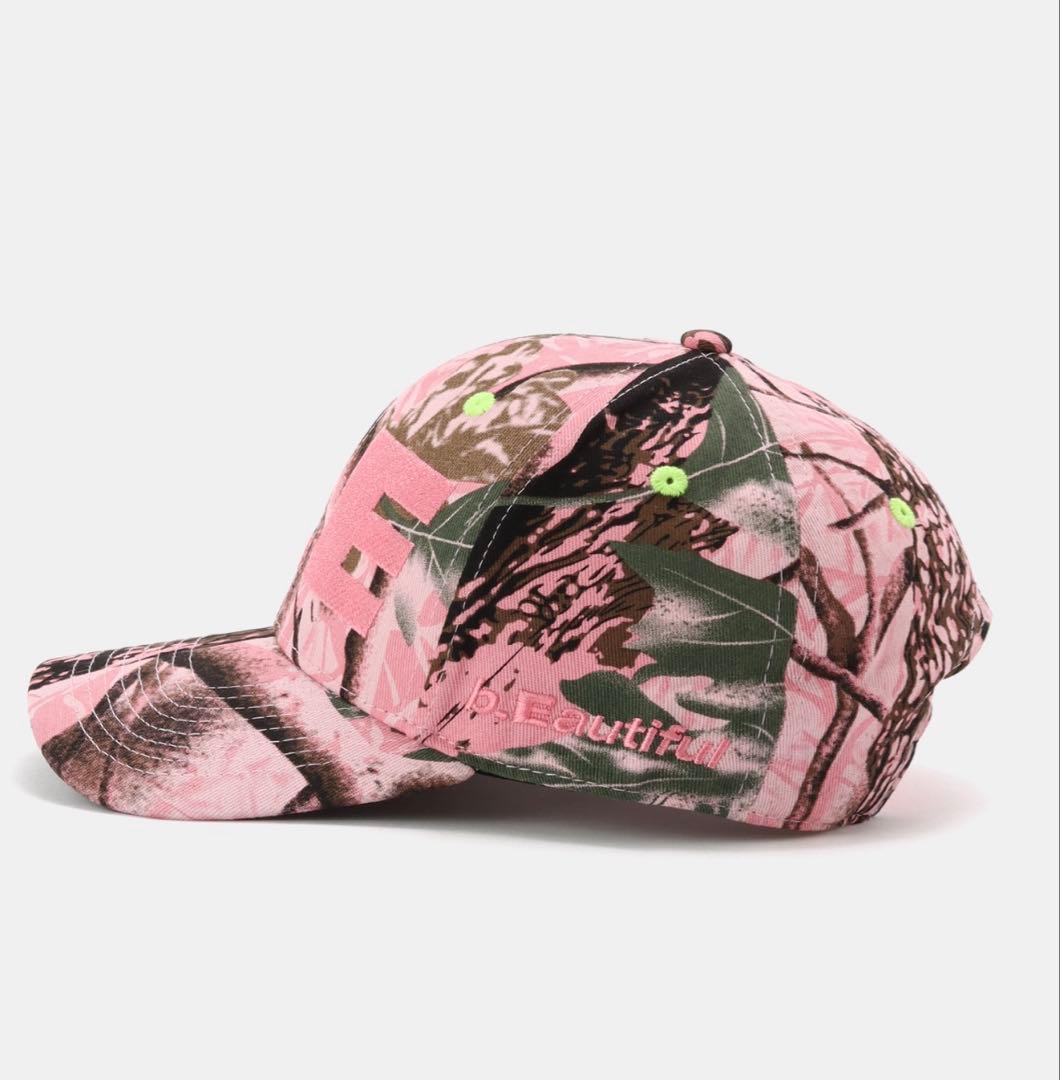 帽子 b.eautiful Pink Camo