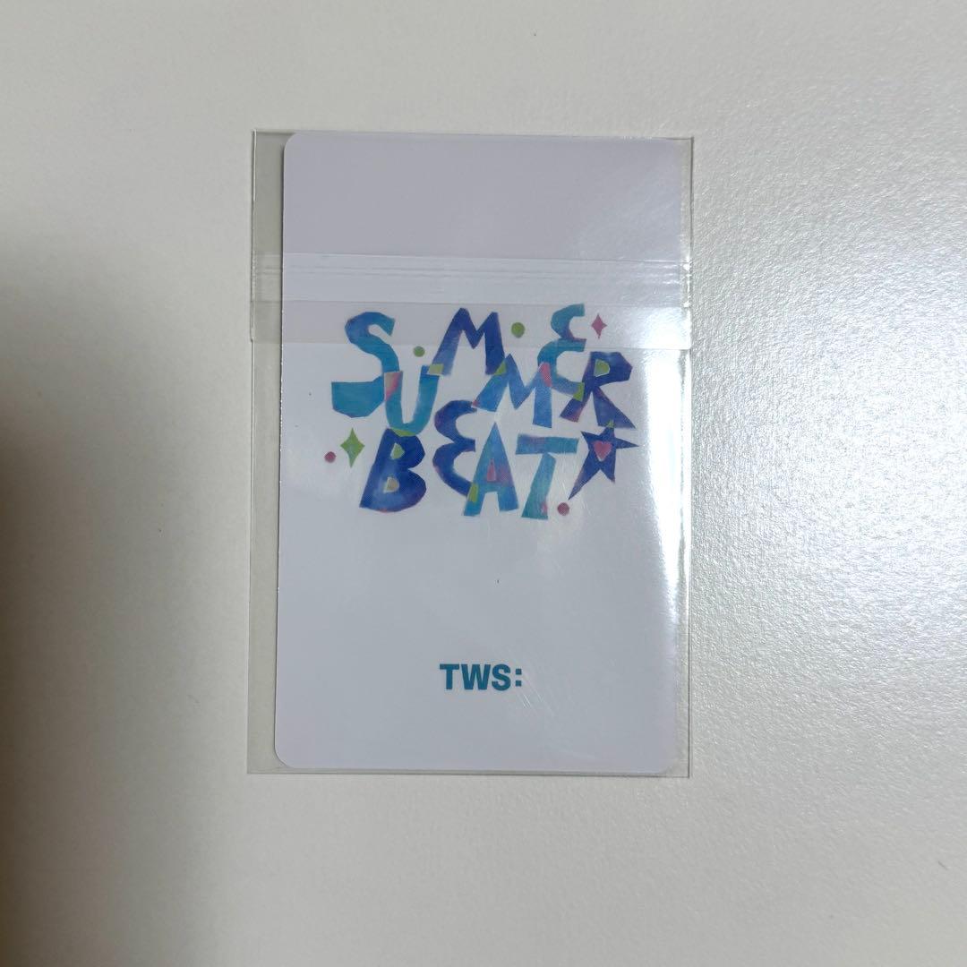 TWS シニュ トレカ SUMMER BEAT weverse ラキドロ