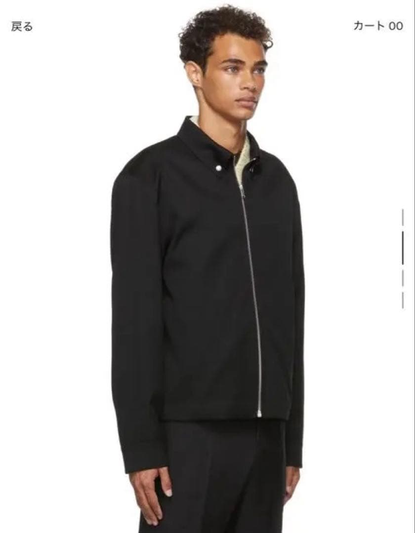 JIL SANDER ブラックジャケット