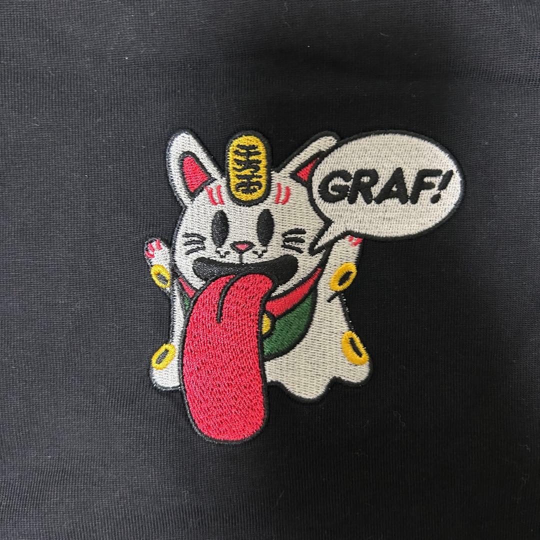 GRAF&WU グラフアンドウー 12BOOGHOST 半袖プリント Tシャツ