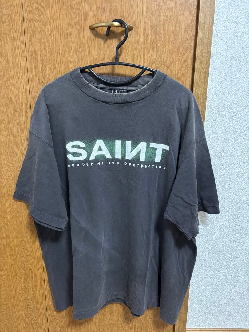 トップス SAINT Mxxxxxx SS Tee_Saint \"Black\"