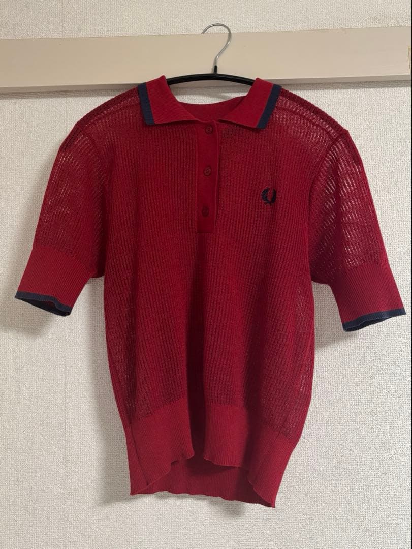 【別注】FRED PERRY RIB KNITTED SHIRT