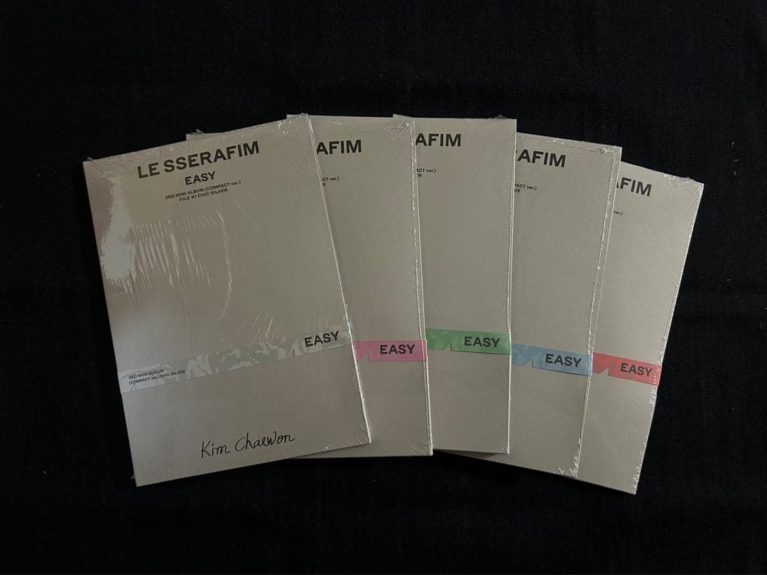 LE SSERAFIM EASY コンパクト 5形態 セット × 5セット