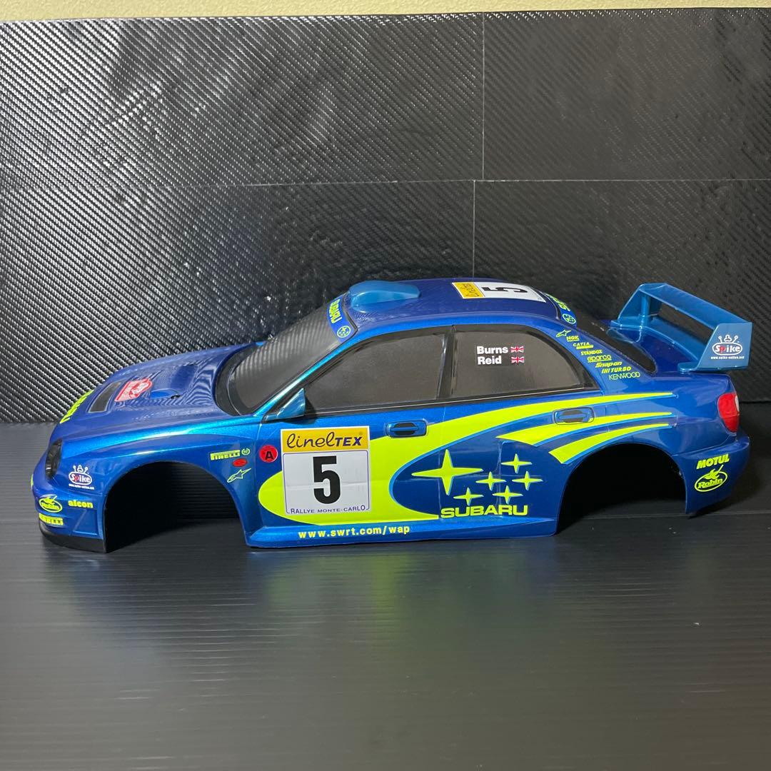 タミヤ　スバル・インプレッサ WRC 2001 スペアボディ　※組み立て済
