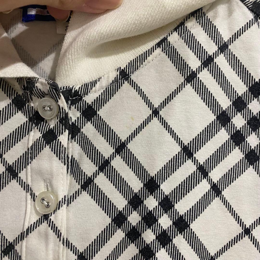 BURBERRY BLUE LABEL ポロシャツ チェック柄