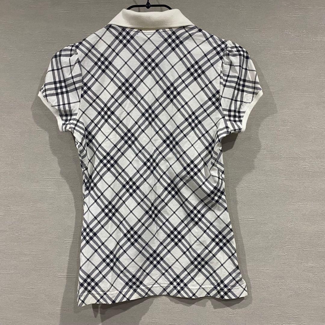 BURBERRY BLUE LABEL ポロシャツ チェック柄