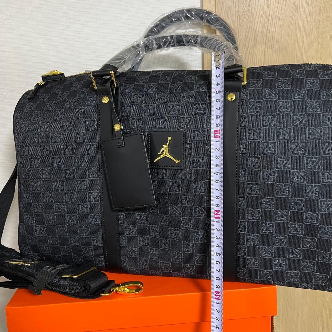 バッグ JORDAN BRAND MONOGRAM DUFFLE BAG BLACK