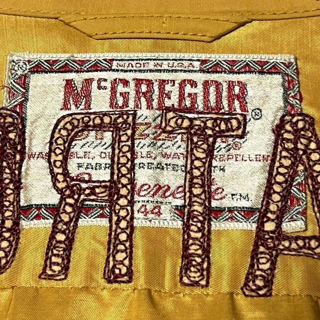60s McGREGOR Drizzler ドリズラージャケット 44 刺繍