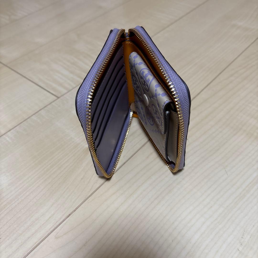 f*d様 Tory Burch 二つ折り財布 パープル