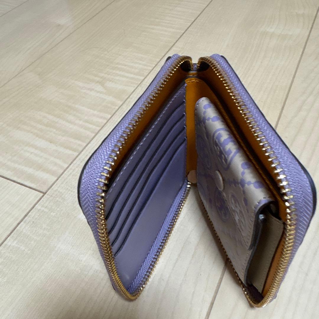 f*d様 Tory Burch 二つ折り財布 パープル