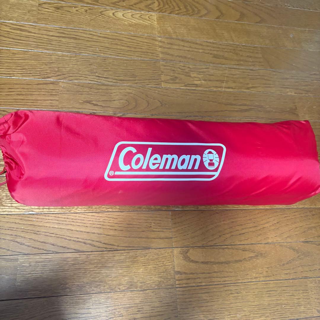 美品 Coleman アウトドアワゴンウッドテーブル キャンプ コールマン