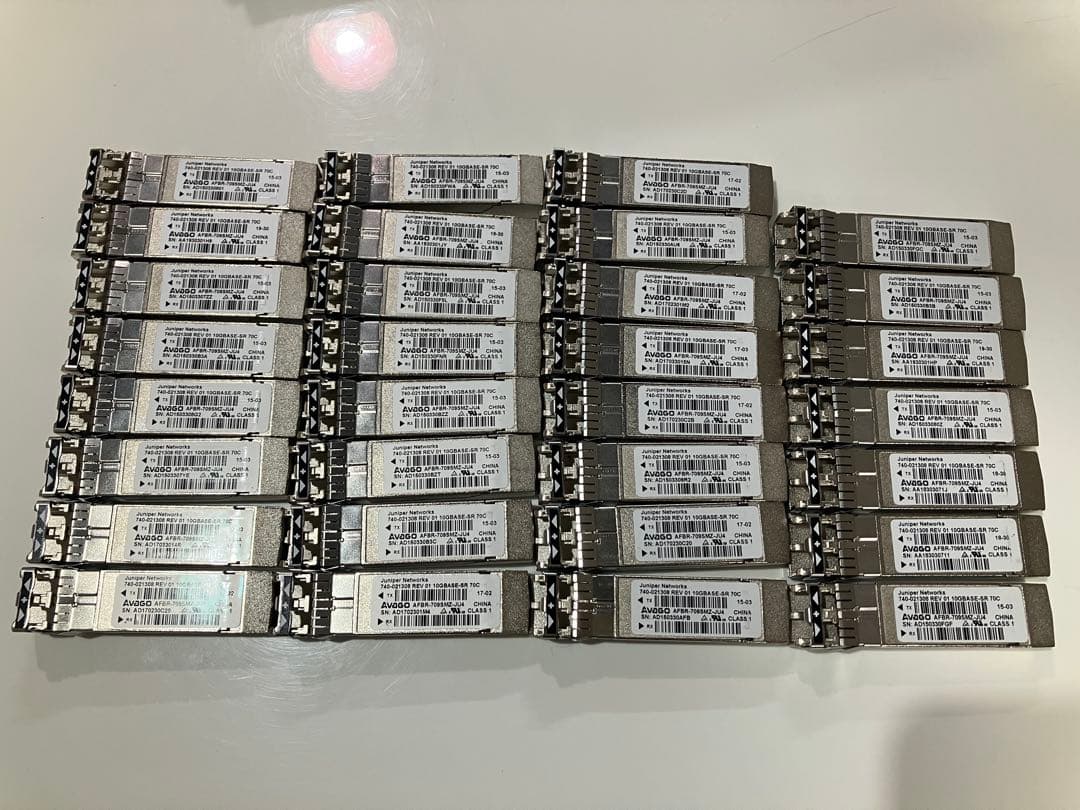 s*e様 SFP+光トランシーバセット 100個