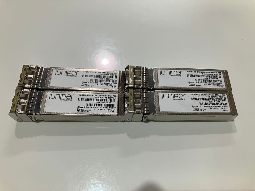 s*e様 SFP+光トランシーバセット 100個