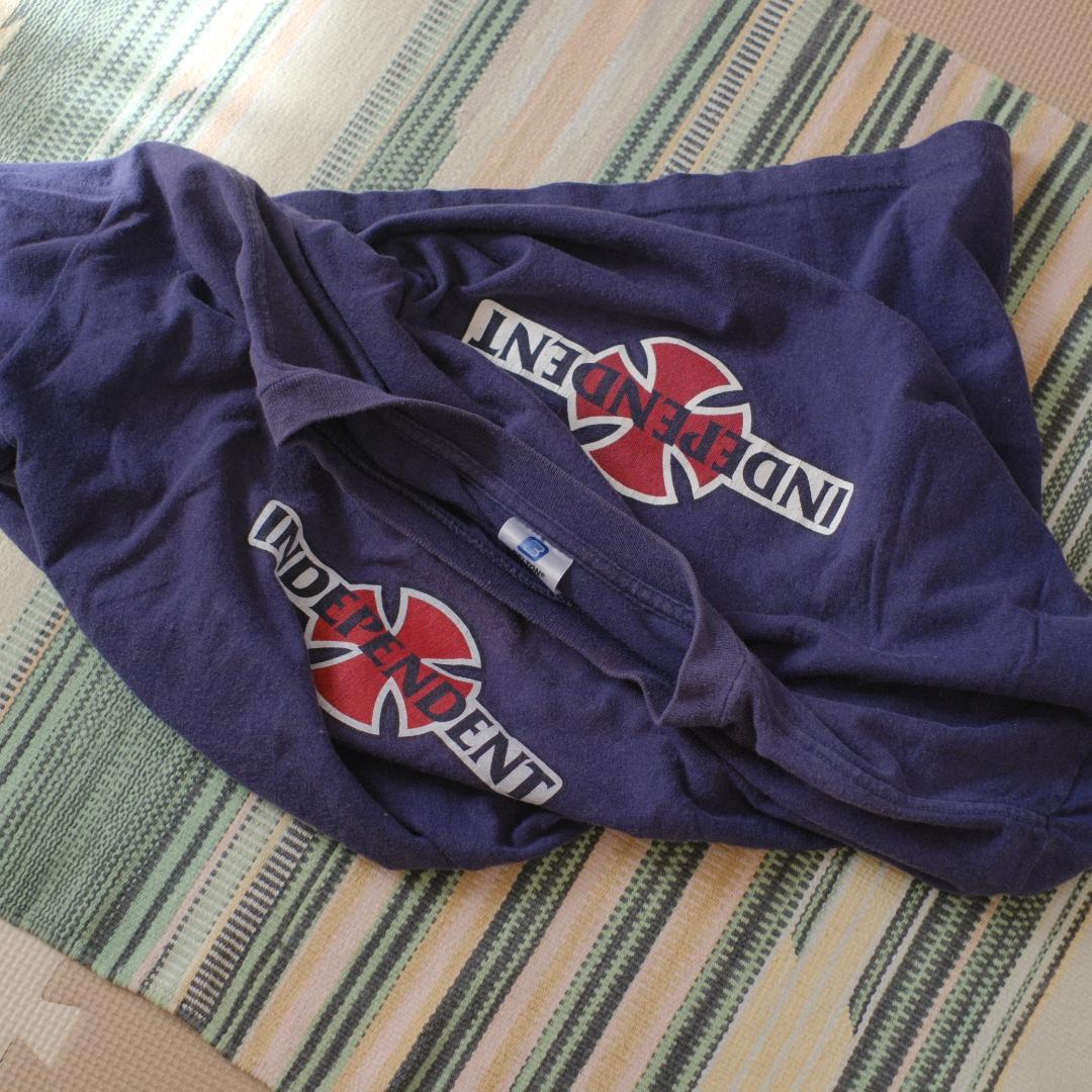 90's INDEPENDENT 両面クロス　Tシャツ