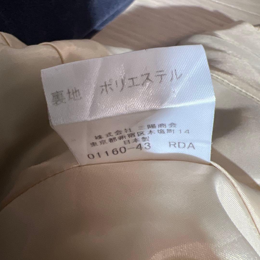 チェック柄ノースリーブひざ丈ワンピース