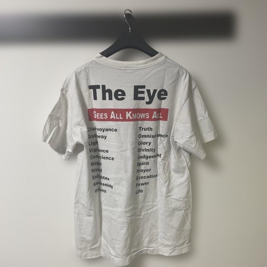 Saint 100%コットン Tシャツ 目のデザイン