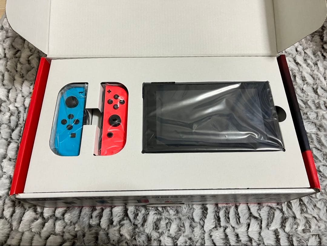 【本体】Nintendo Switch 青/赤 ジョイコン付属
