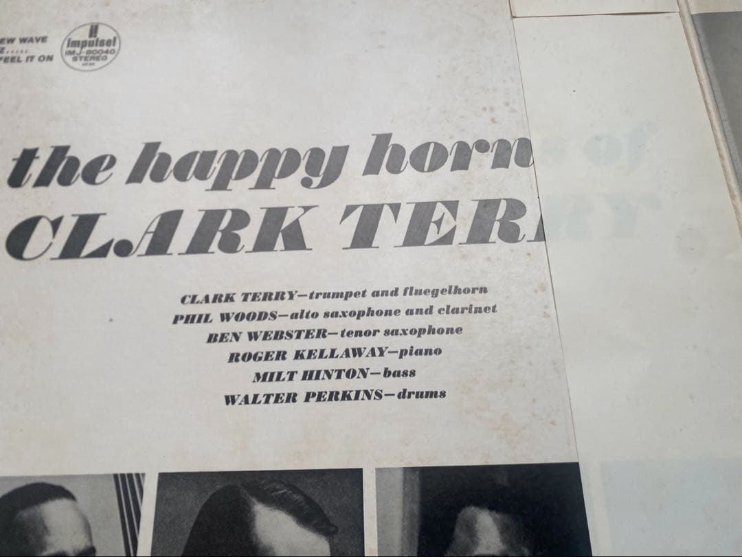 Clark Terry JAZZ ジャズ 見本盤 非売品 帯付 LP レコード