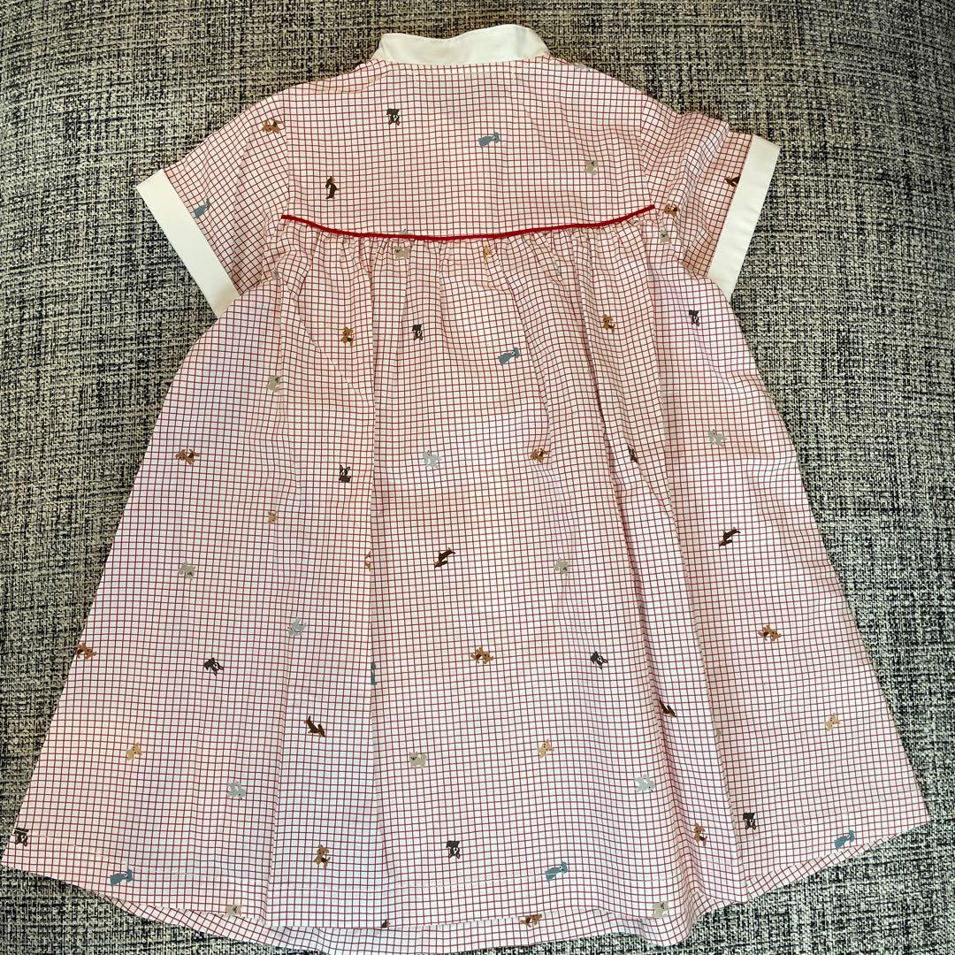 familiar チェック柄 ワンピース 90 新品タグ付き