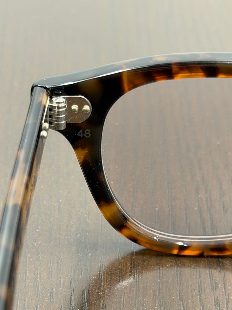 【美品】JULIUS TART OPTICAL AR 48□24 トータス